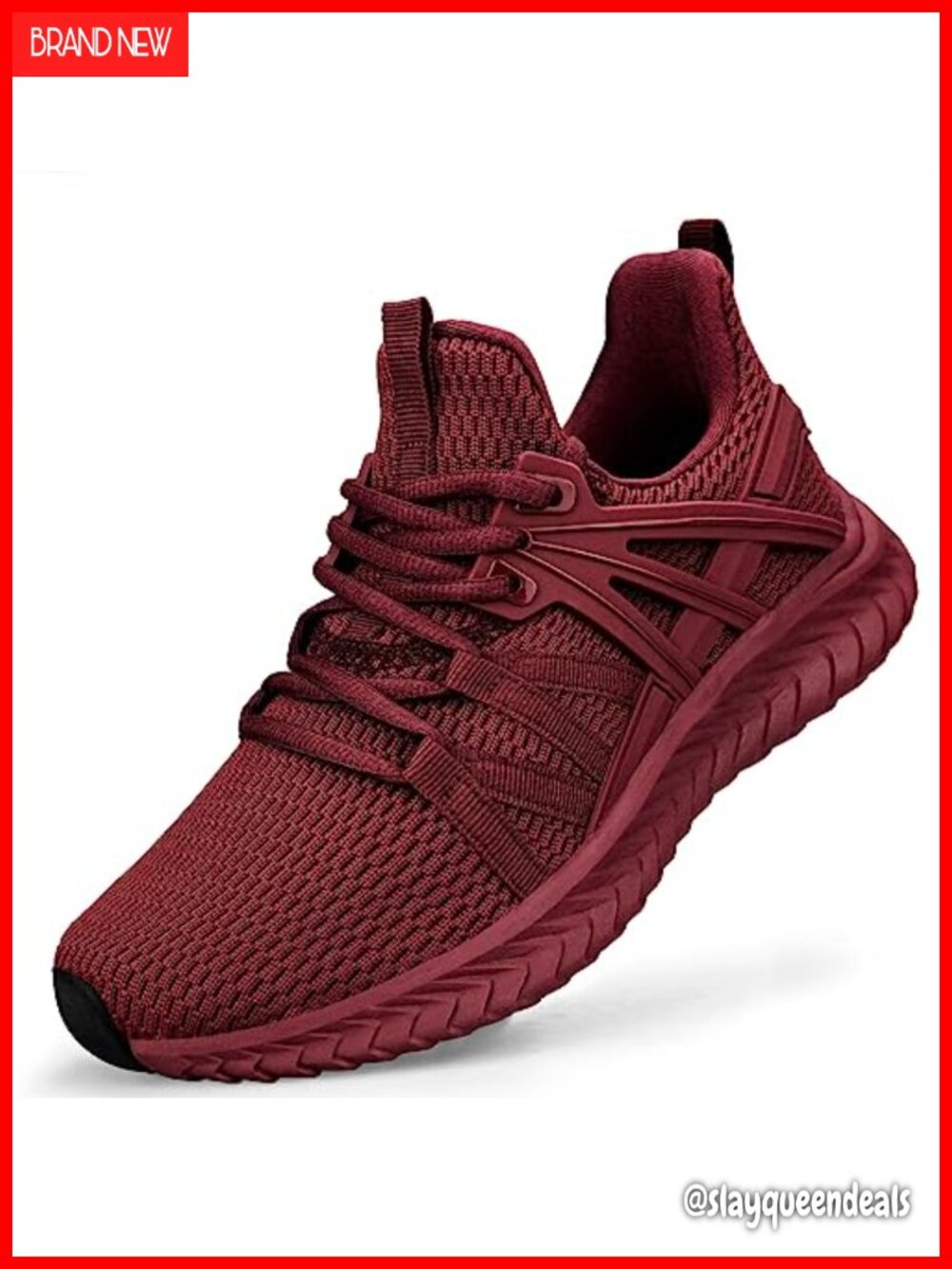 Women's Slip On Running Sneakers Lightweight Knit Walking Tennis Shoes